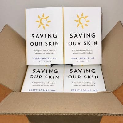 Box of Saving Our Skin Books