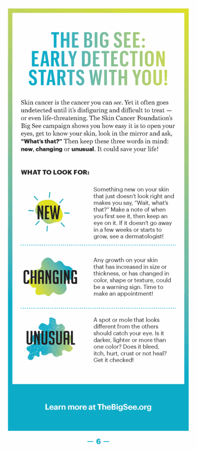 A Guide to Skin Cancers and Precancers