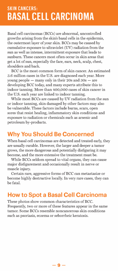 A Guide to Skin Cancers and Precancers