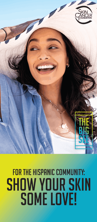 Cover of the "Show Your Skin Some Love" Brochure